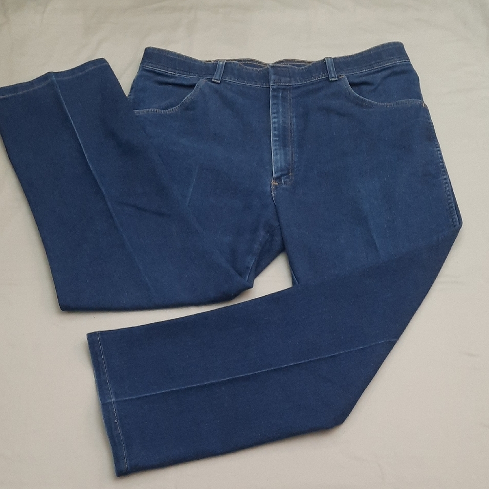 Comfort Action Sports Men's Straight Fit Jeans - Tag 38X30 See Measurements